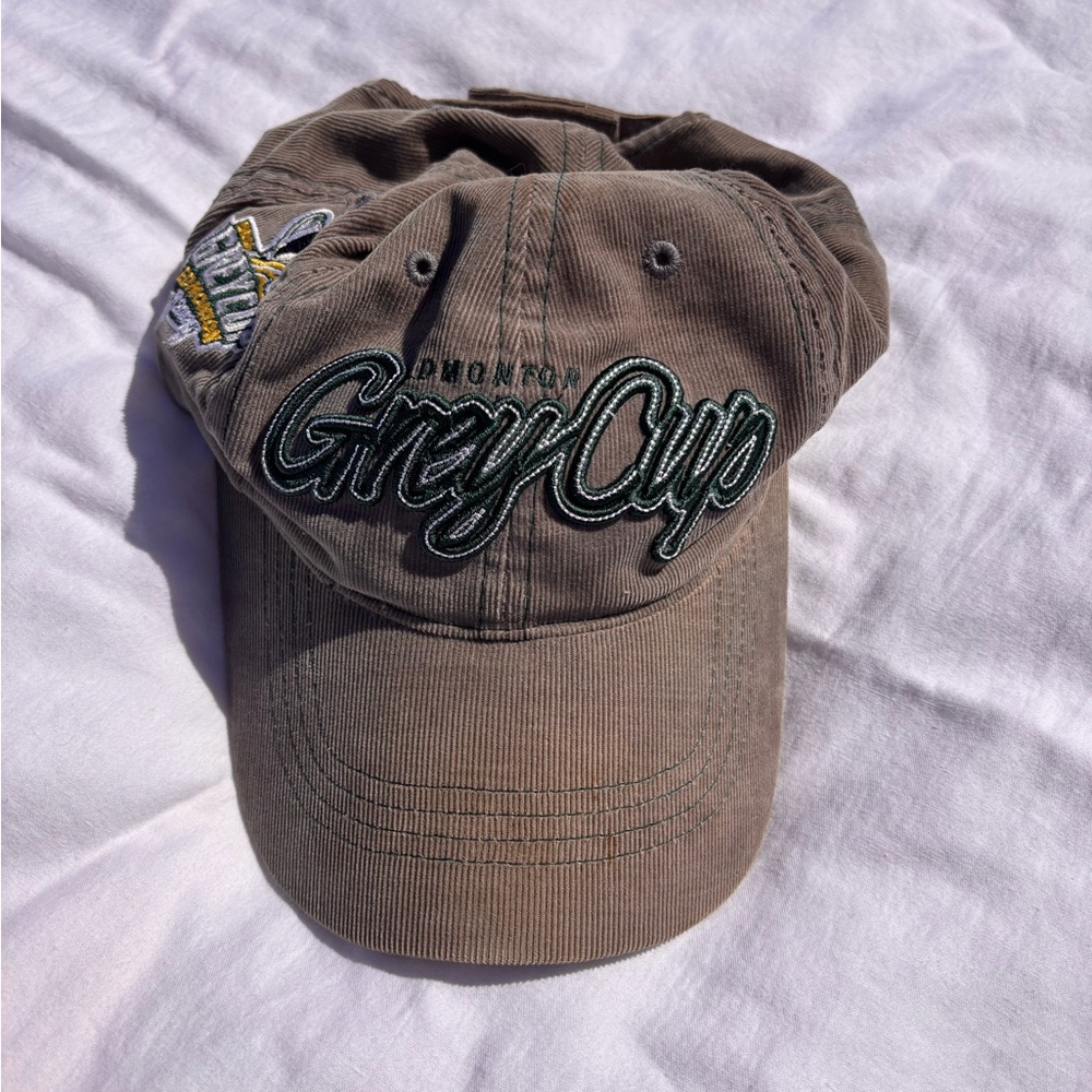 🏈 Vintage 2002 Puma Edmonton Grey Cup CFL Cap – One Size